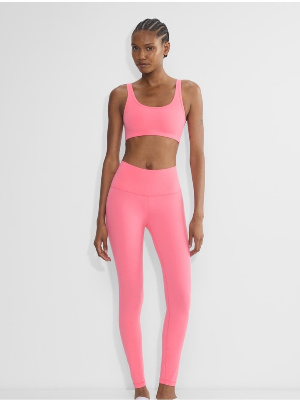 Aritzia-Limited Edition Dreamhouse Pink BUTTER Cheeky Hi-Rise 26" Legging Size 0